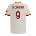 AS Roma Santiago Castro #9 Venkovní Dres 2026-27 Krátkým Rukávem AS Roma Santiago Castro #9 Venkovní Dres 2026-27 Krátkým Rukávem